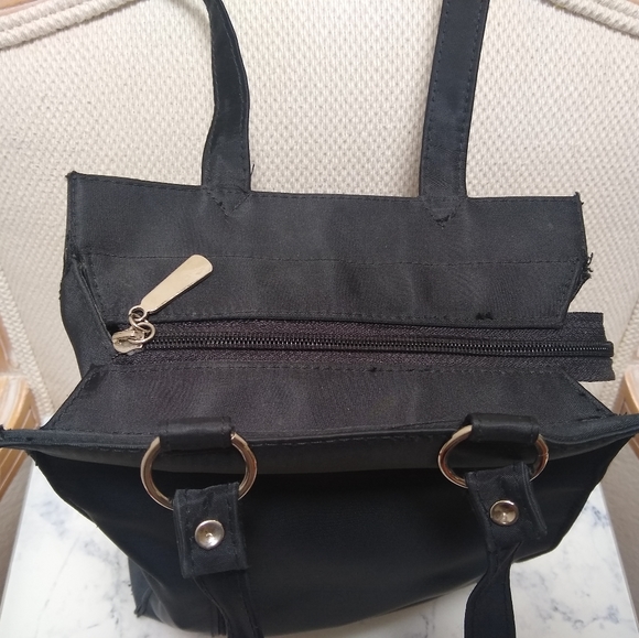 Vintage 90s Nylon Shoulder Bag - Picture 3 of 10